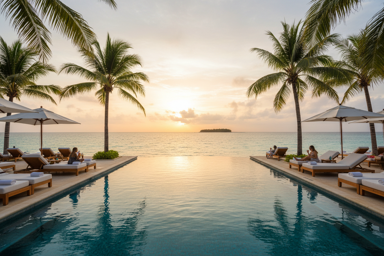 Beachfront Infinity Pool